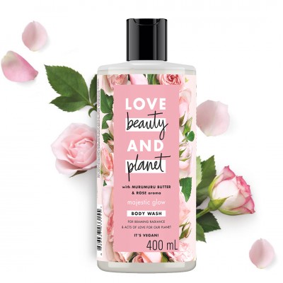 LOVE BEAUTY AND PLANET Murumuru Butter & Rose Body Wash