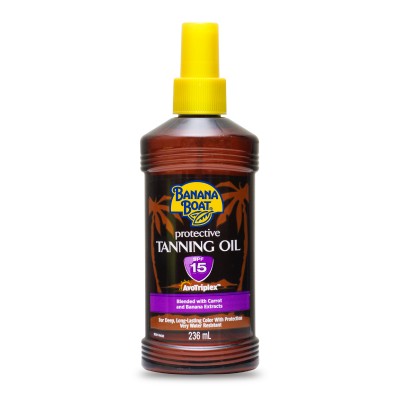 BANANA BOAT Protective Tanning Oil SPF15