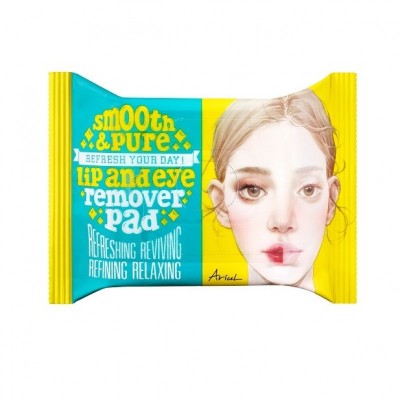 ARIUL Smooth & Pure - Lip & Eye Remover Pads