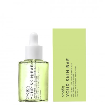 AVOSKIN YOUR SKIN BAE SERIES Lactic Acid 10% + Kiwi Fruit Exctract 5% + Niacinamide 2,5% High Dose Serum