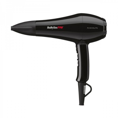 BABYLISS PRO Powelite 1900W LHT Dryer Color Black-BAB5589BKID