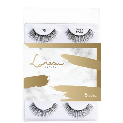 LORECA Multipack Daily Rose - 3DLash (5pairs)