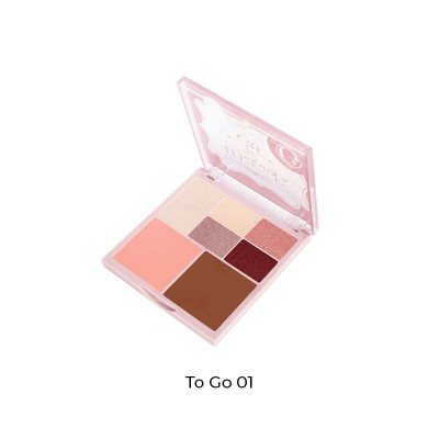 MADAME GIE Madame To Go - Eyeshadow, Highlight, Blush On, Contour Set