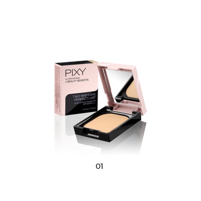 PIXY UV Whitening Two Way Cake Perfect Last