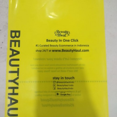 BY-BEAUTYHAUL BeautyHaul Yellow Mailer