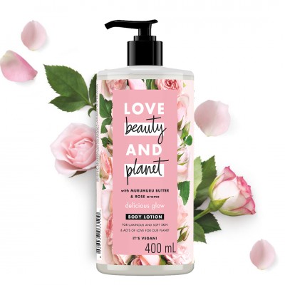 LOVE BEAUTY AND PLANET Murumuru Butter & Rose Body Lotion