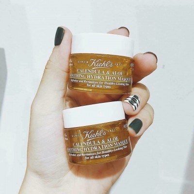 TRAVEL/SAMPLE SIZE (Travel Size) KIEHL's Calendula & Aloe Soothing Hydration Masque (14ml)