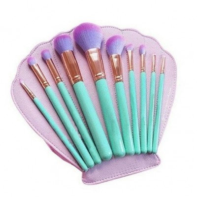 BEAUTY CREATIONS 10pc Sea Shell Brush Set