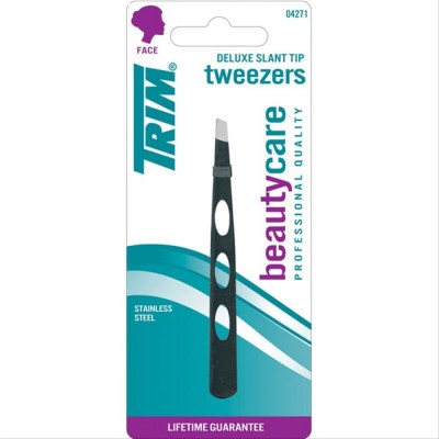 TRIM Deluxe Slant Tip Tweezers