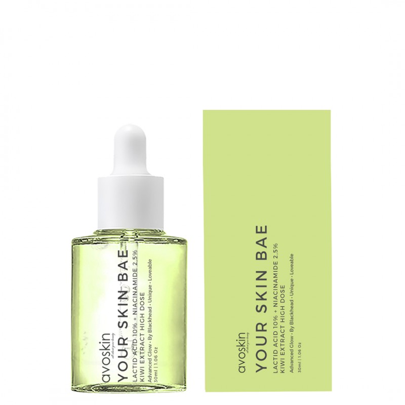 AVOSKIN YOUR SKIN BAE SERIES Lactic Acid 10% + Kiwi Fruit Exctract 5% + Niacinamide 2,5% High Dose Serum