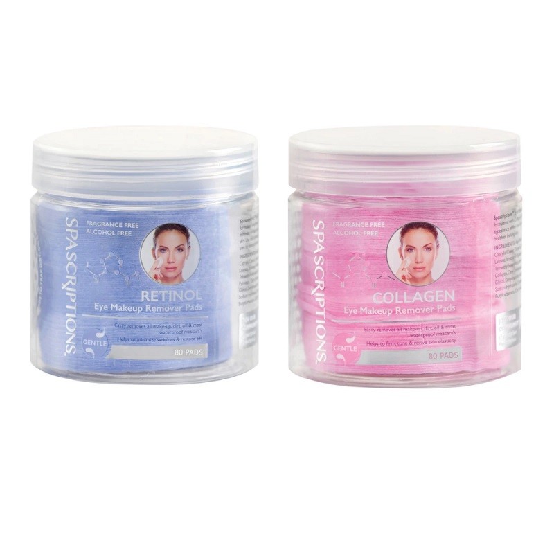 SPASCRIPTIONS Eye Makeup Remover Pads (80pcs) SPASCRIPTIONS Eye Makeup Remover Pads (80pcs)