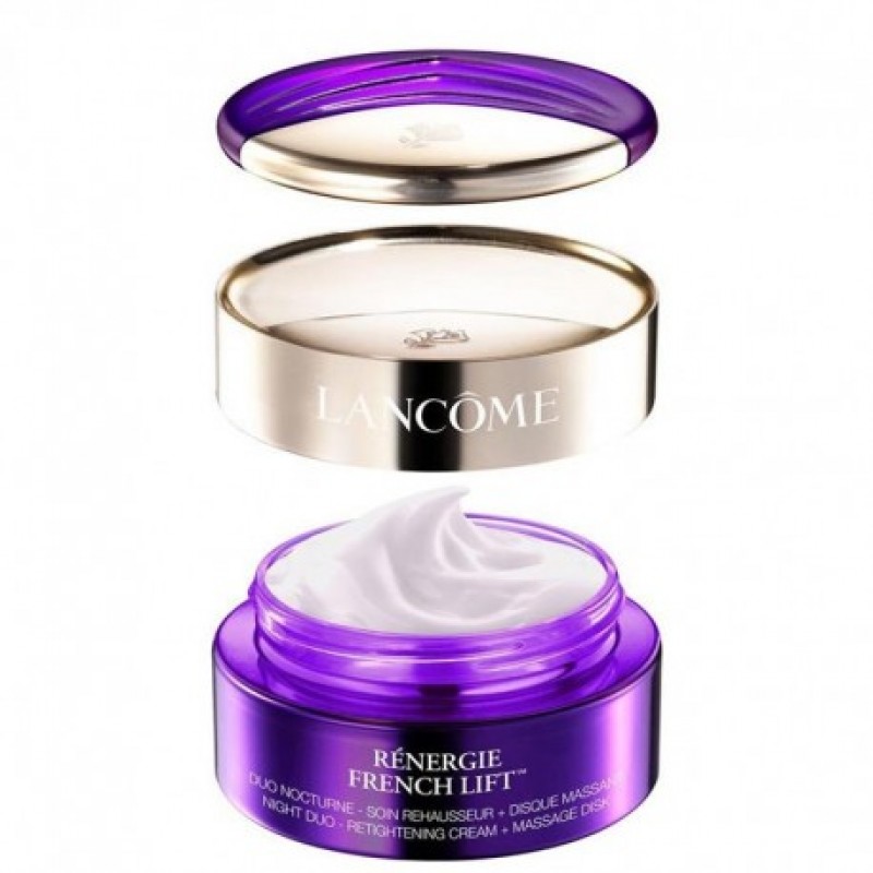 LANCOME Rénergie French Lift Night Duo - RETIGHTENING CREAM AND MASSAGE DISK 50ml LANCOME Rénergie French Lift Night Duo - RETIGHTENING CREAM AND MASSAGE DISK 50ml