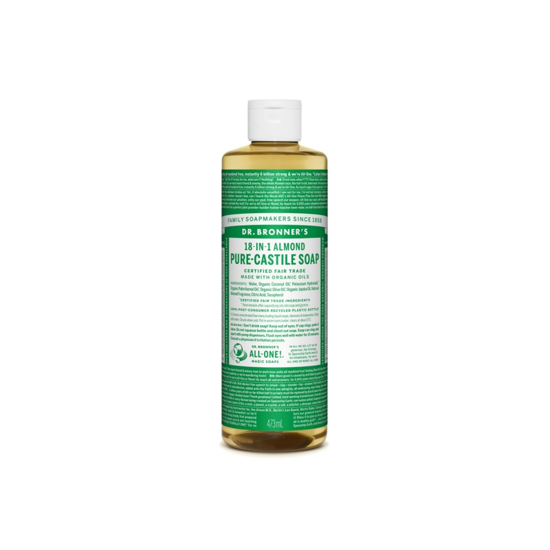 DR BRONNERS Almond Pure Castile Liquid Soap DR BRONNERS Almond Pure Castile Liquid Soap