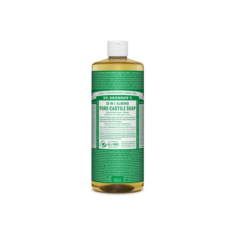 DR BRONNERS Almond Pure Castile Liquid Soap DR BRONNERS Almond Pure Castile Liquid Soap
