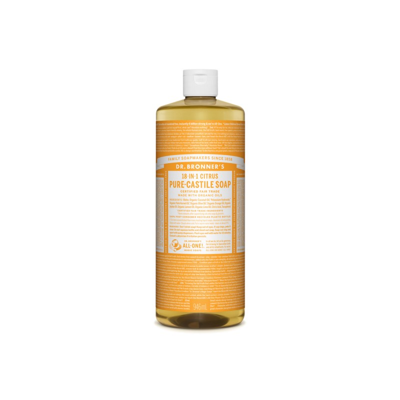 DR BRONNERS Citrus Pure Castile Liquid Soap DR BRONNERS Citrus Pure Castile Liquid Soap