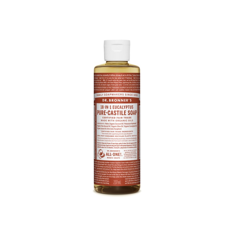 DR BRONNERS Eucalyptus Pure Castile Liquid Soap DR BRONNERS Eucalyptus Pure Castile Liquid Soap