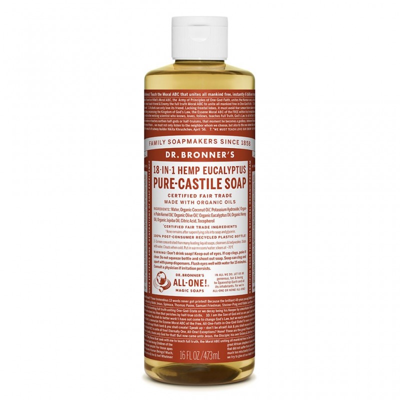DR BRONNERS Eucalyptus Pure Castile Liquid Soap DR BRONNERS Eucalyptus Pure Castile Liquid Soap