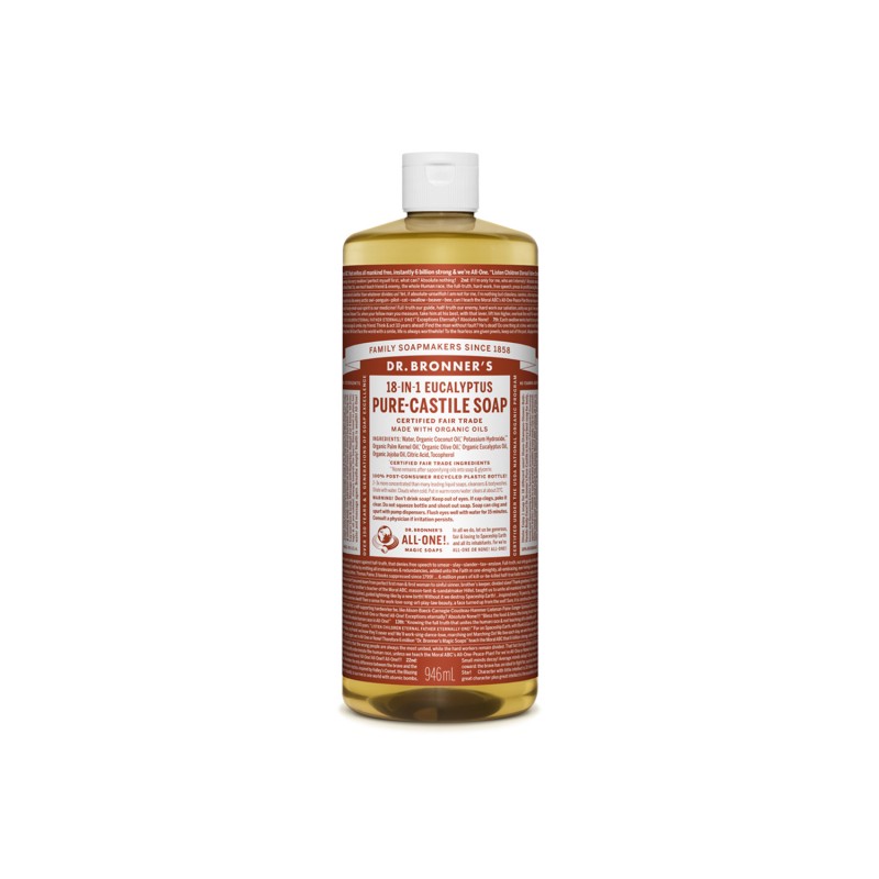 DR BRONNERS Eucalyptus Pure Castile Liquid Soap DR BRONNERS Eucalyptus Pure Castile Liquid Soap