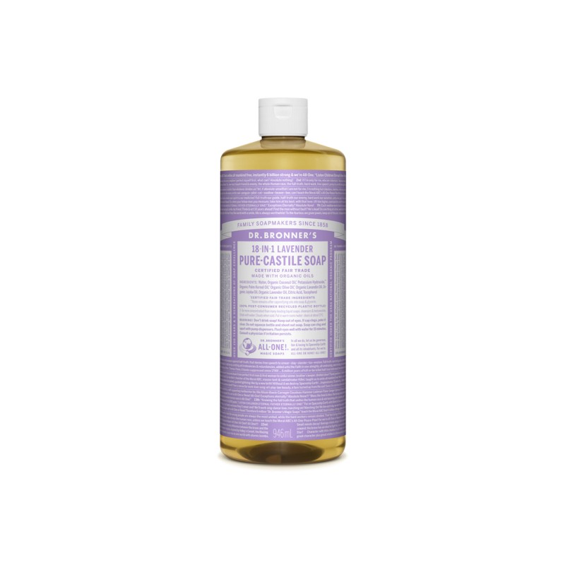 DR BRONNERS Lavender Pure Castile Liquid Soap DR BRONNERS Lavender Pure Castile Liquid Soap