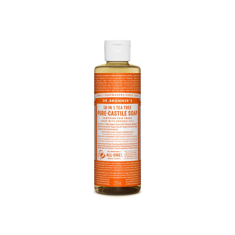 DR BRONNERS Tea Tree Pure Castile Liquid Soap DR BRONNERS Tea Tree Pure Castile Liquid Soap