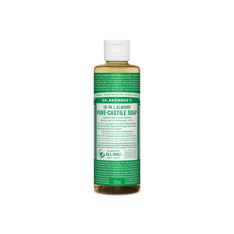 DR BRONNERS Almond Pure Castile Liquid Soap DR BRONNERS Almond Pure Castile Liquid Soap