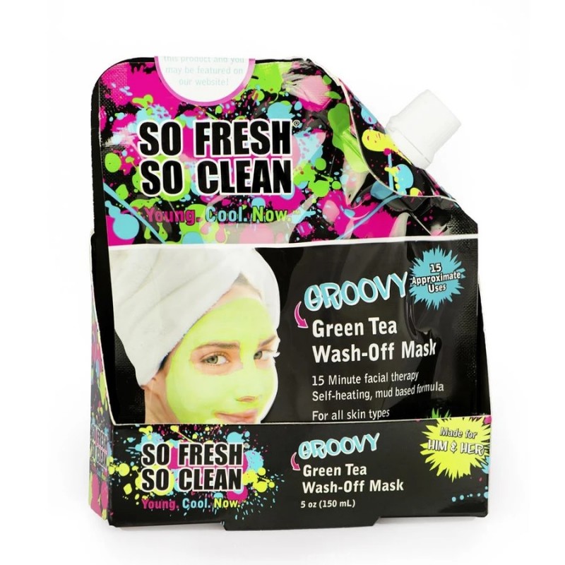 SPASCRIPTIONS So Fresh So Clean 2002 GROOVY Green Tea Wash-Off Mask SPASCRIPTIONS So Fresh So Clean 2002 GROOVY Green Tea Wash-Off Mask
