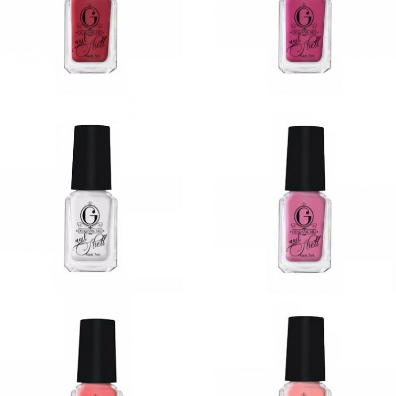 MADAME GIE N-Shell Peel Off - Bisa Dikelupas (Set 6 botol) MADAME GIE N-Shell Peel Off - Bisa Dikelupas (Set 6 botol)