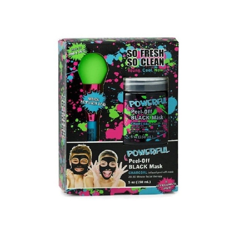 SPASCRIPTIONS So Fresh So Clean 2578 Powerful Peel-Off Black Mask SPASCRIPTIONS So Fresh So Clean 2578 Powerful Peel-Off Black Mask