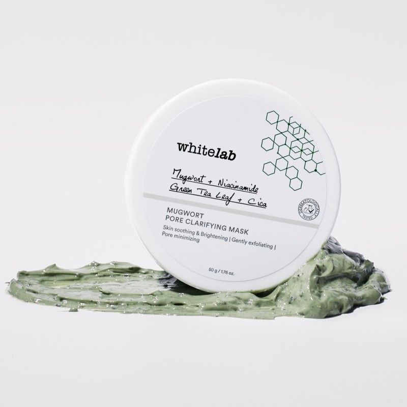 WHITELAB Mugwort Pore Clarifying Mask 50gr WHITELAB Mugwort Pore Clarifying Mask 50gr