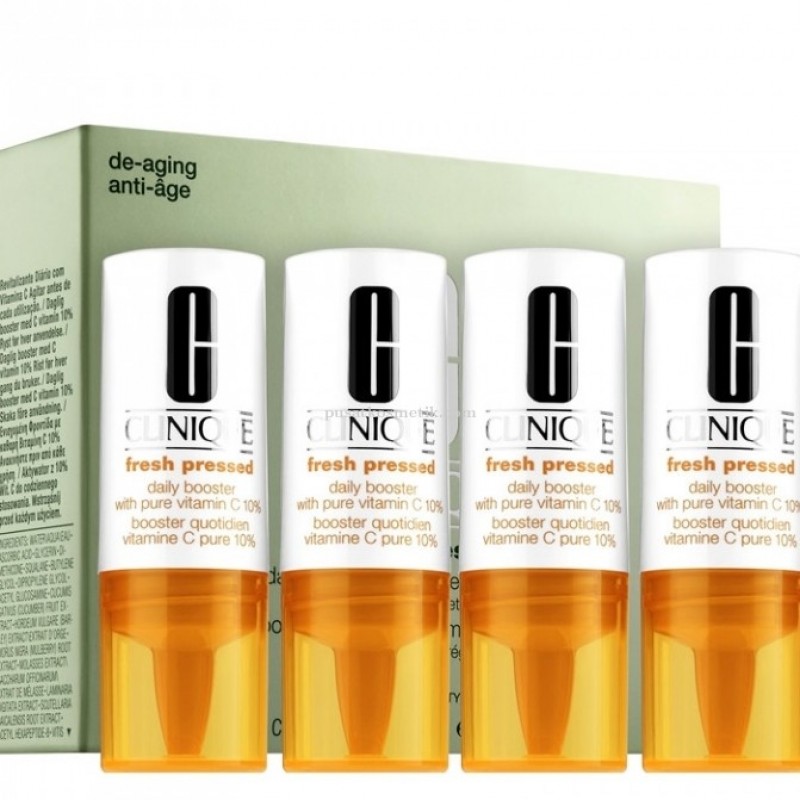 CLINIQUE Fresh Pressed Daily Booster with Pure Vitamin C 10% (4pc)