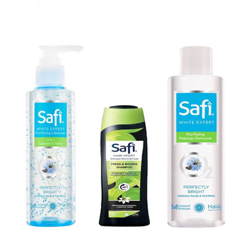SAFI White Expert Cleanser & Shampoo (Bundle Series) SAFI White Expert Cleanser & Shampoo (Bundle Series)