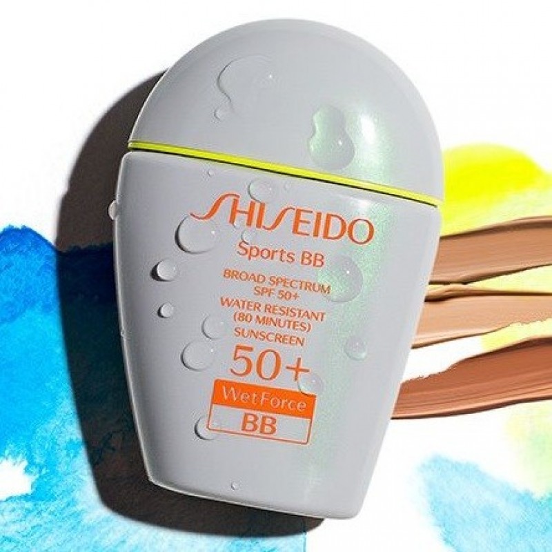 SHISEIDO Sports BB Broad Spectrum SPF 50+ WetForce 30ml SHISEIDO Sports BB Broad Spectrum SPF 50+ WetForce 30ml