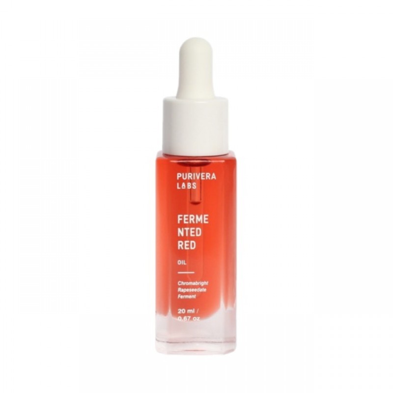 PURIVERA BOTANICALS Fermented Red Serum Oil - Whitening - Glowing - Vitamin C & Kojic Acid Natural Alternative PURIVERA BOTANICALS Fermented Red Serum Oil - Whitening - Glowing - Vitamin C & Kojic Acid Natural Alternative