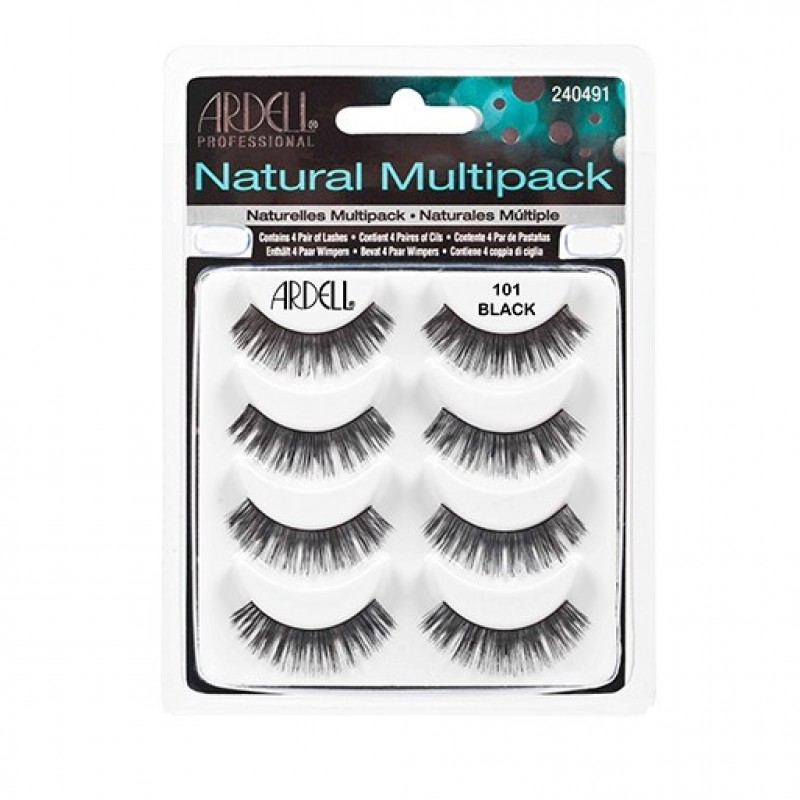 ARDELL Natural Multipack 101 Black(4 pairs) ARDELL Natural Multipack 101 Black(4 pairs)